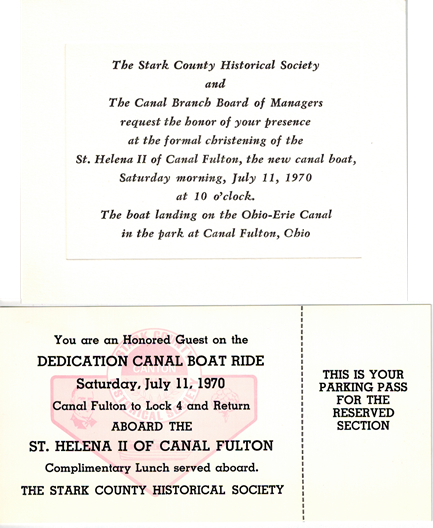 St. Helena II inaugural dedication